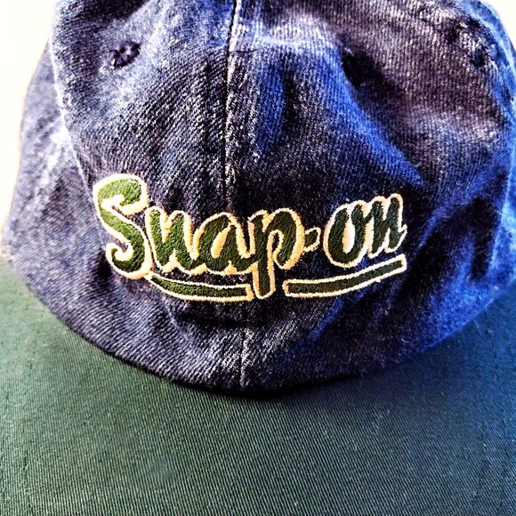 Snap-on Tools 75th Anniversary Embroider Denim Ball Cap (Swingster) NEW VINTAGE! - Picture 2 of 11